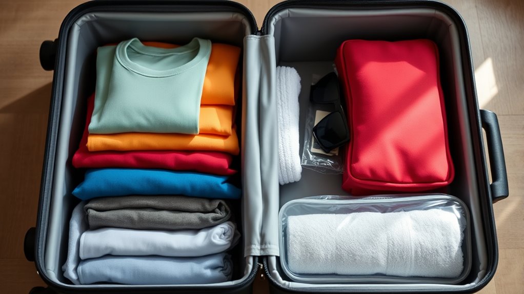 efficient packing and organization