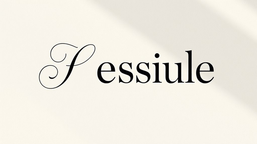 elegant serif script pairing