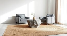 enhancing minimalist spaces with texture