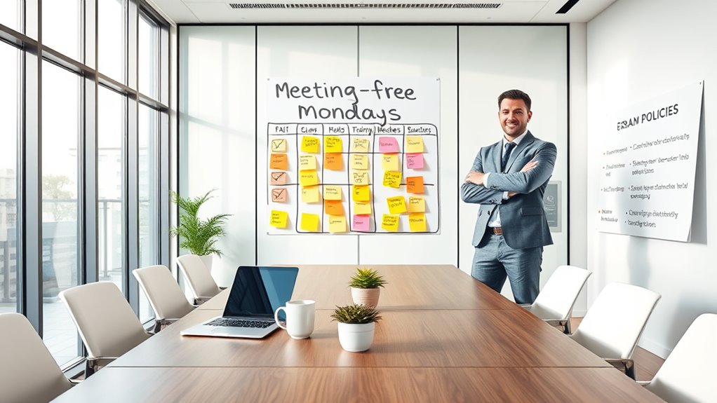establish clear meeting policies