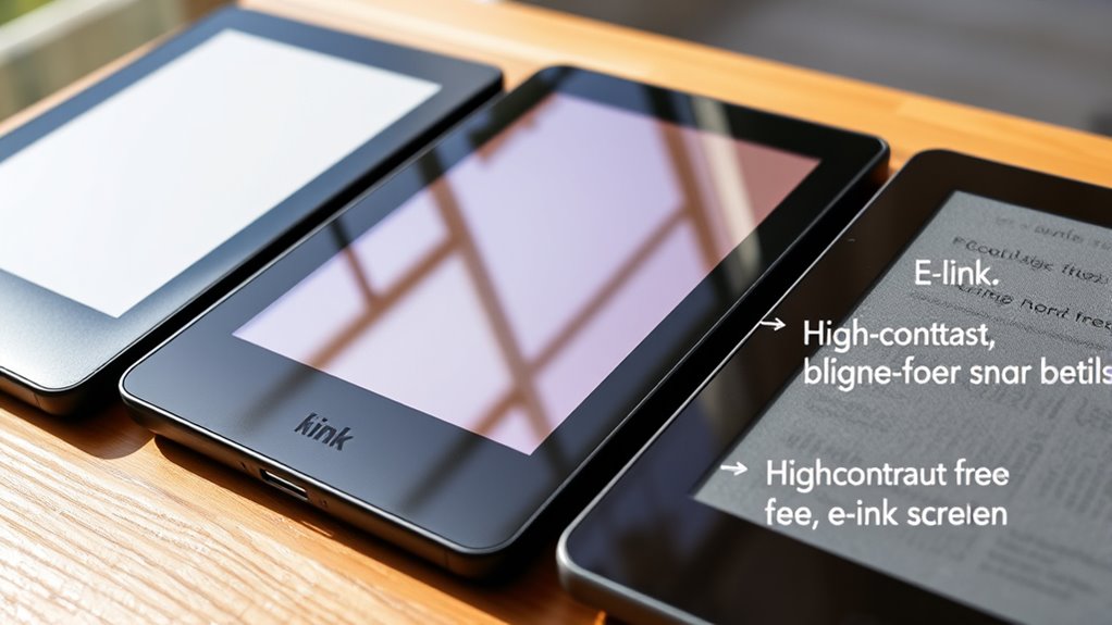 high resolution e ink displays