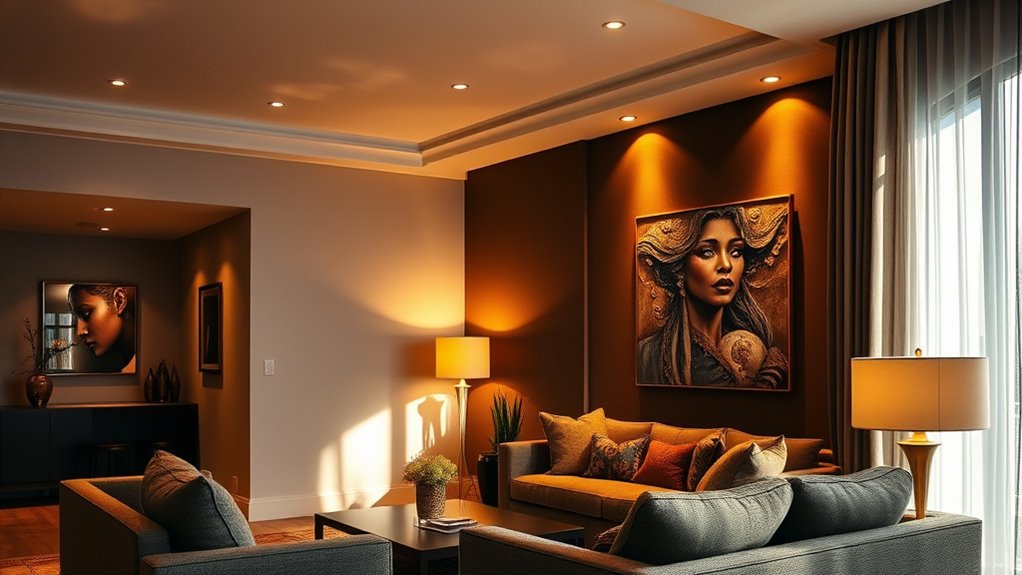 highlighting architectural features