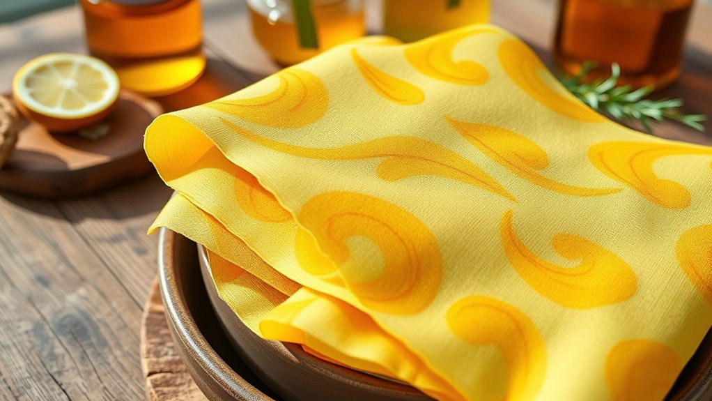 homemade beeswax food wraps