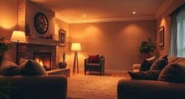 layered lighting creates ambiance