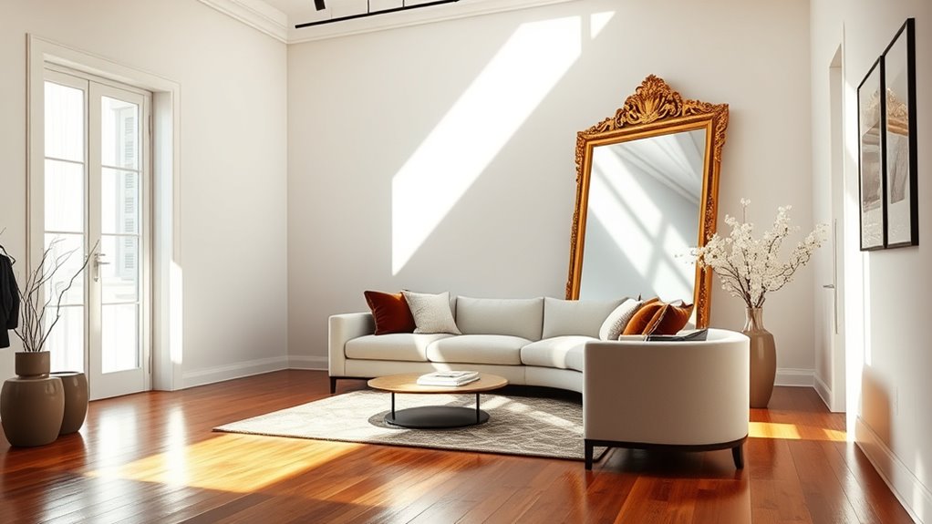 maximize light with mirrors