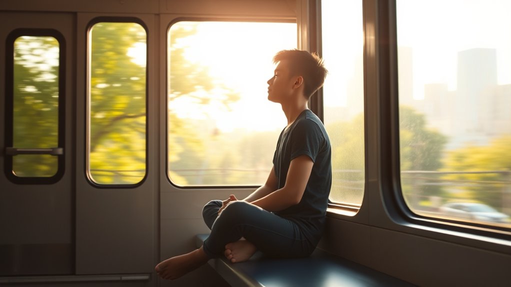 mindful transit for self care