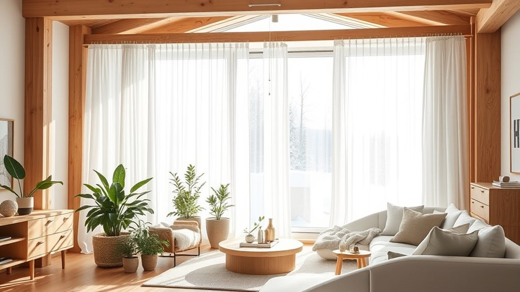 natural light and organic textures