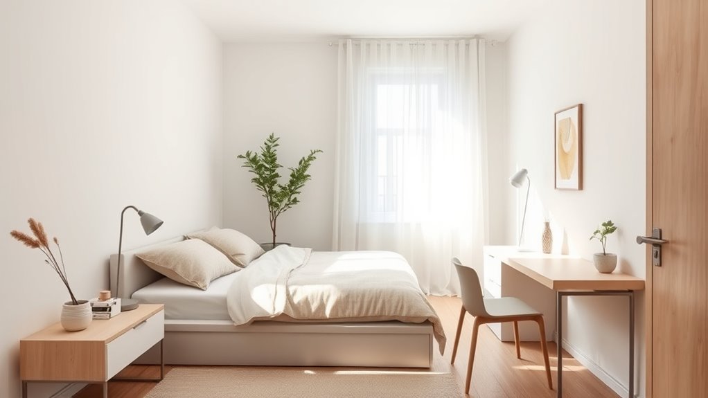 neutral tones functional layout