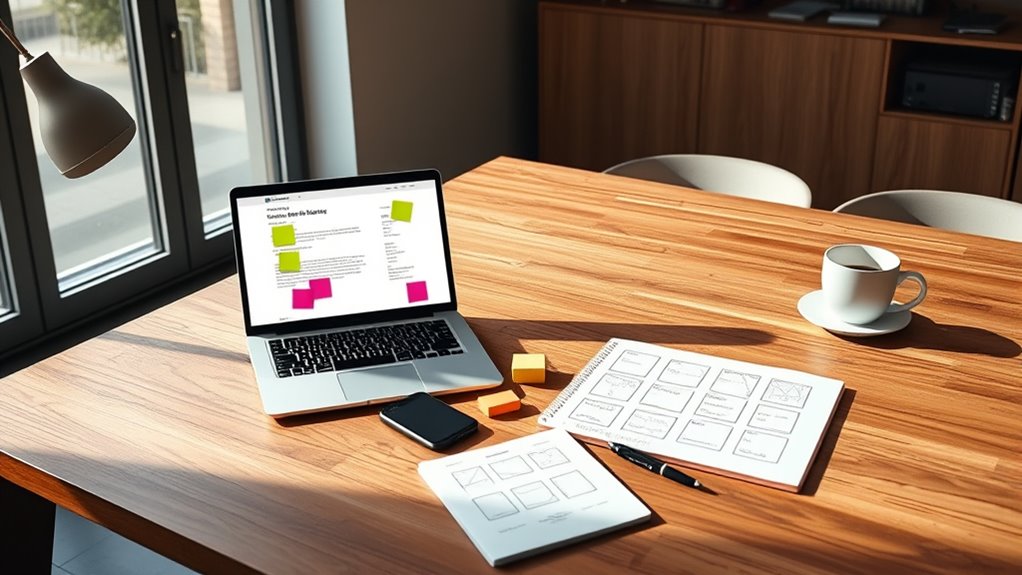 organize content creatively visually