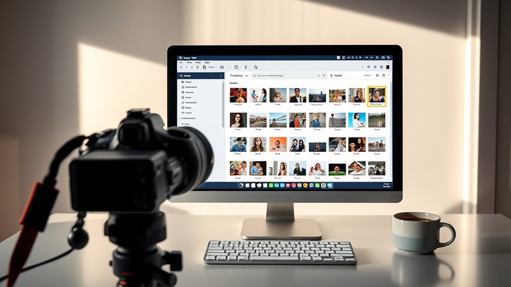organized digital photo folders