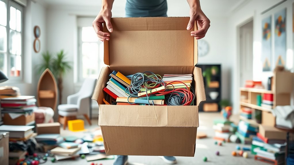 quick room decluttering method