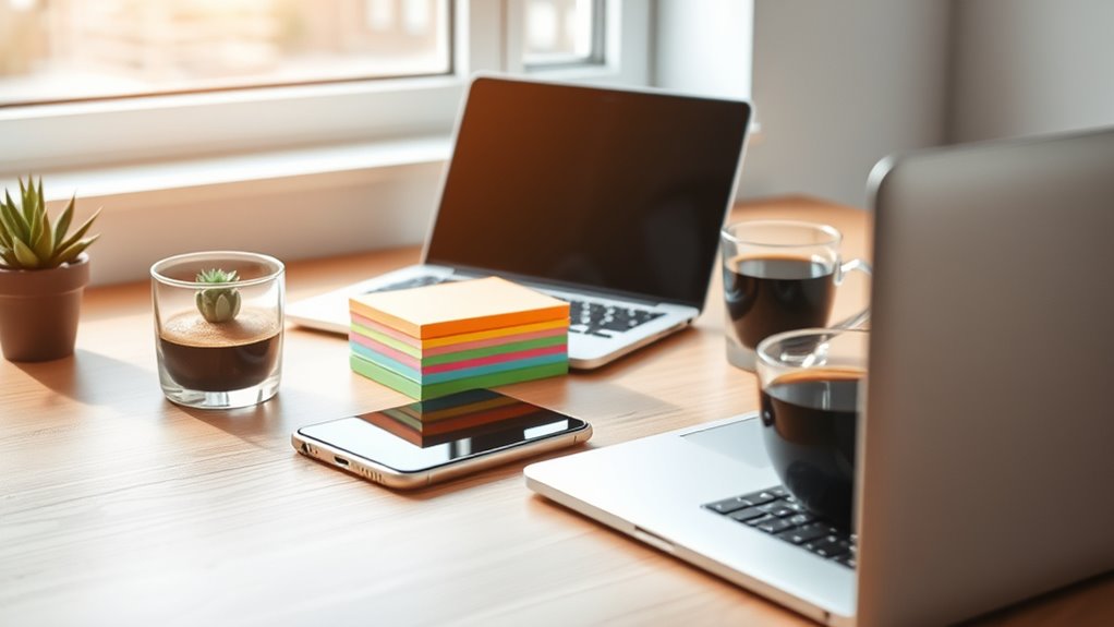 schedule consistent daily email reviews