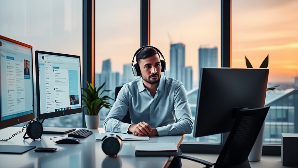 set boundaries reduce distractions