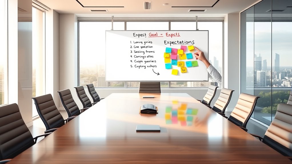 set clear goals expectations