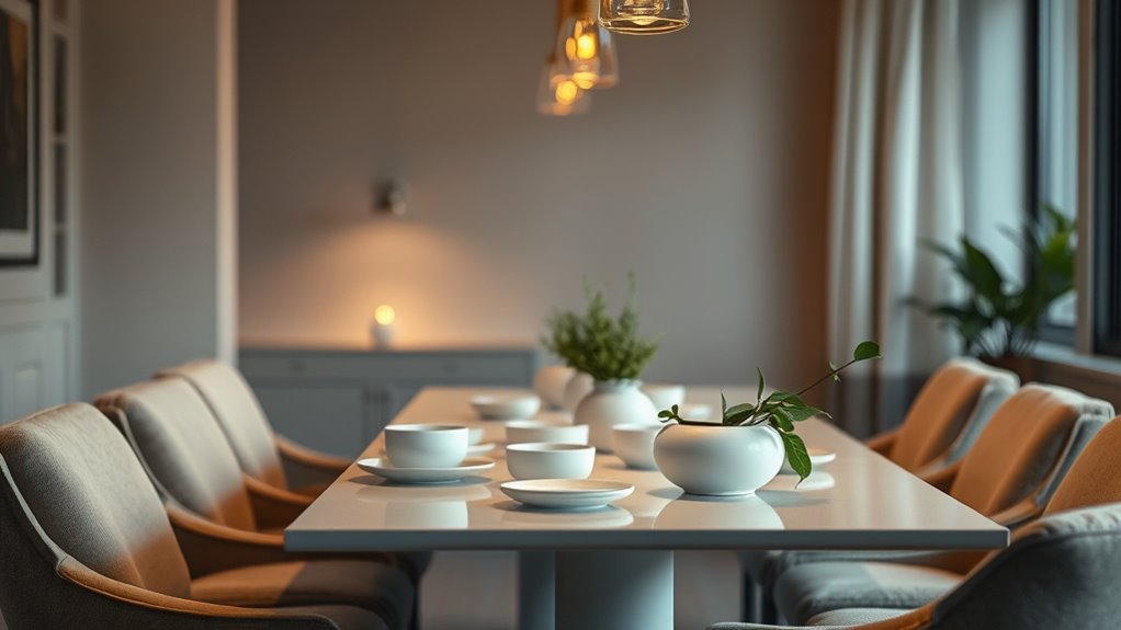 soft lighting soothing music
