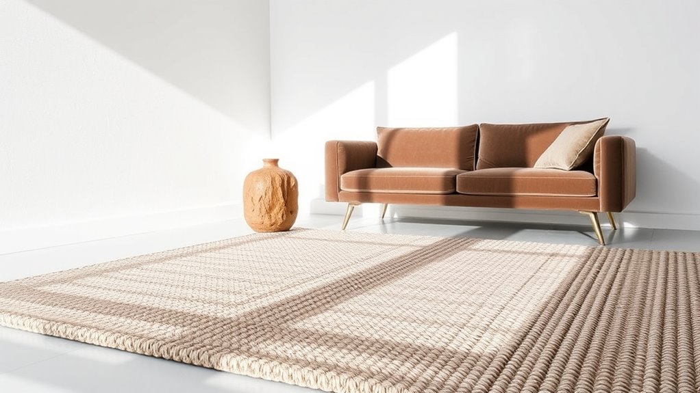 texture enhances minimalist spaces