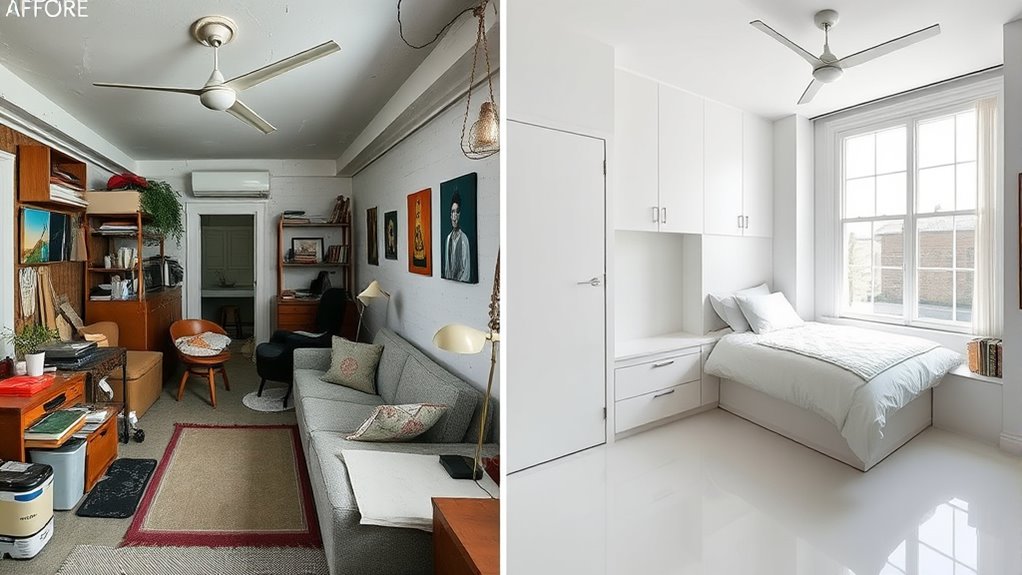 tiny studio transformation tips