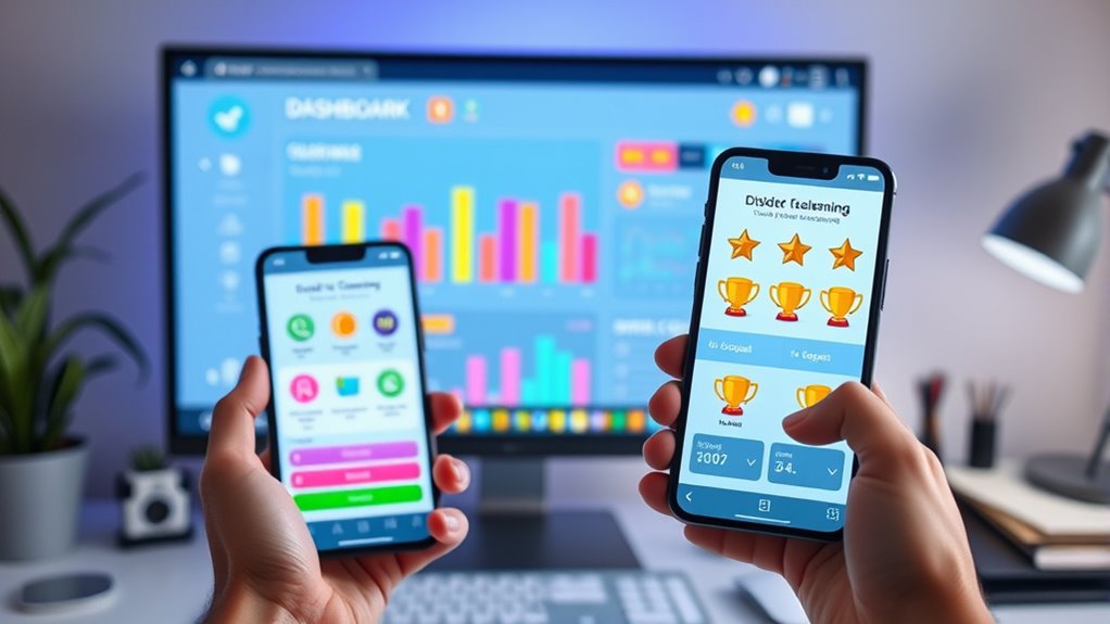 visual progress badges motivate