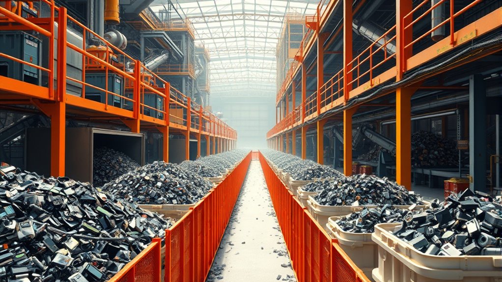 battery recycling infrastructure development