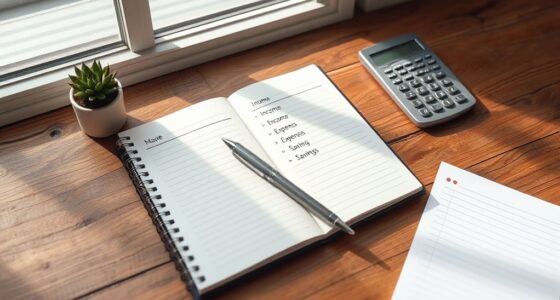 create basic budget notebook