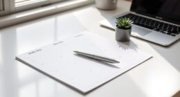 create weekly schedule template