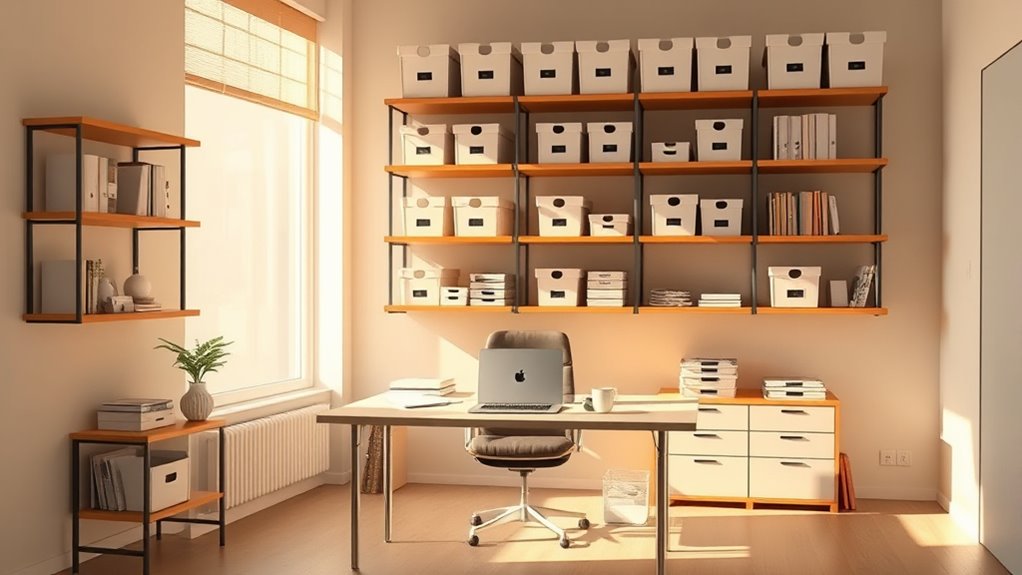 establish daily organizing routines