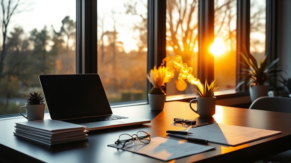 establish workday closure procedures