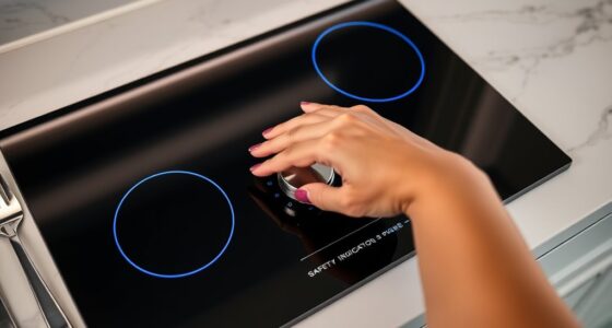 induction stove safety setup