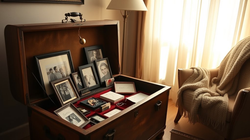 manage sentimental clutter thoughtfully