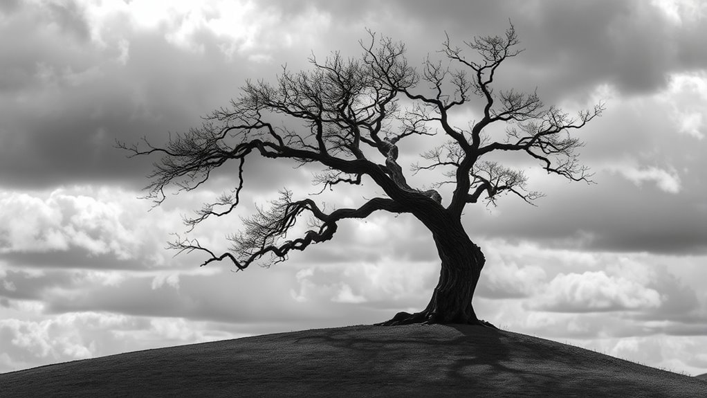 monochrome palettes evoke emotion