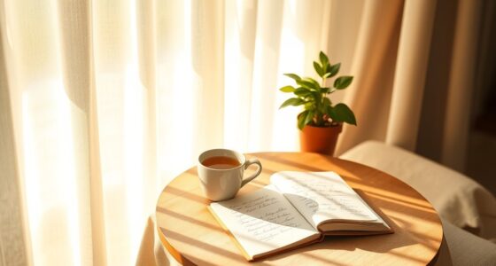 morning meditation and planning