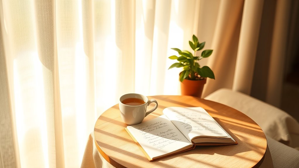 morning meditation and planning