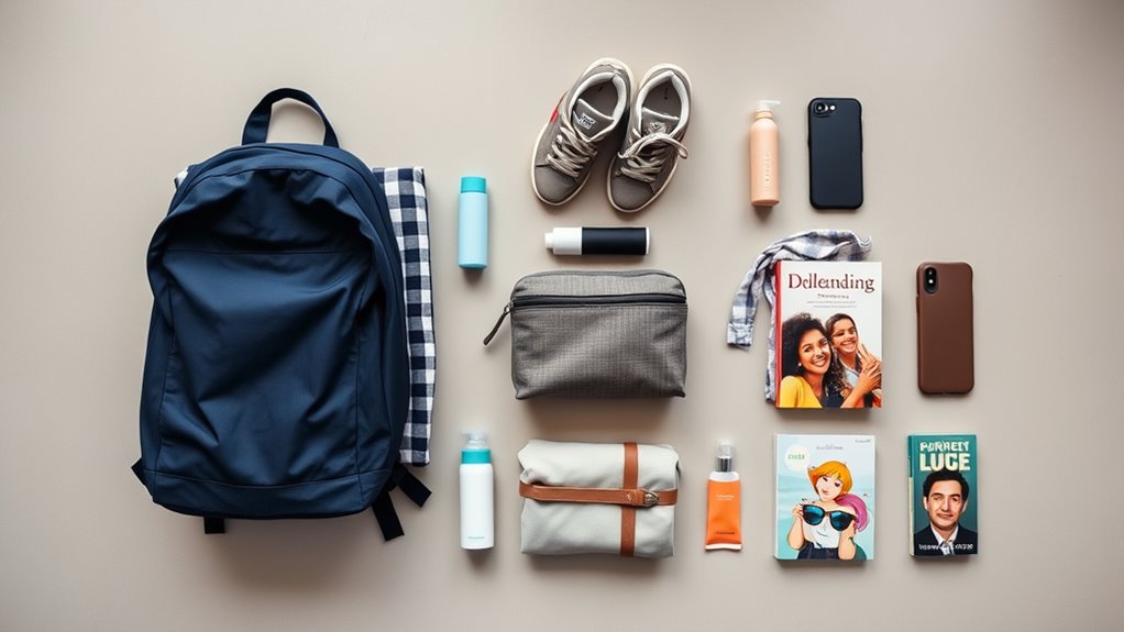 pack efficiently with essentials