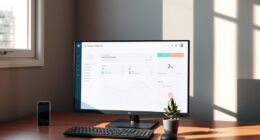 serene interface for concentration