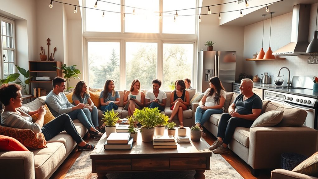 shared housing promotes community