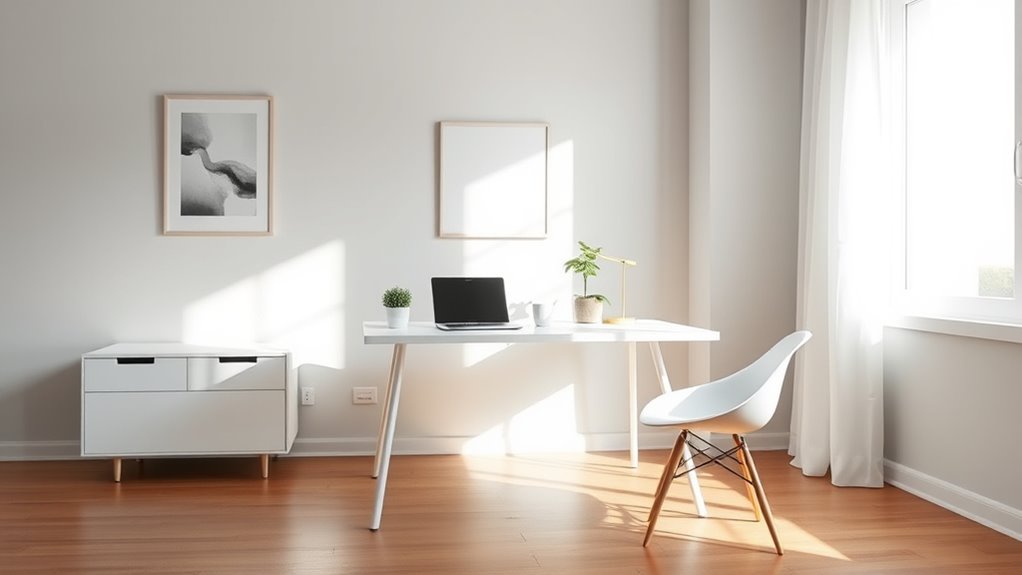 simple functional workspace design