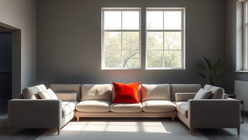 strategic color accent balance