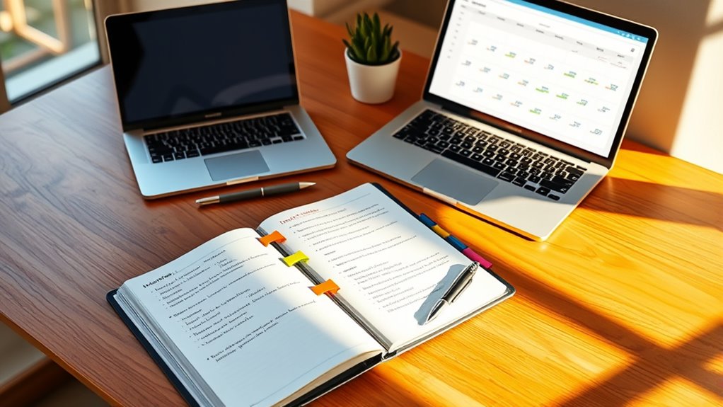 weekly goal review routine