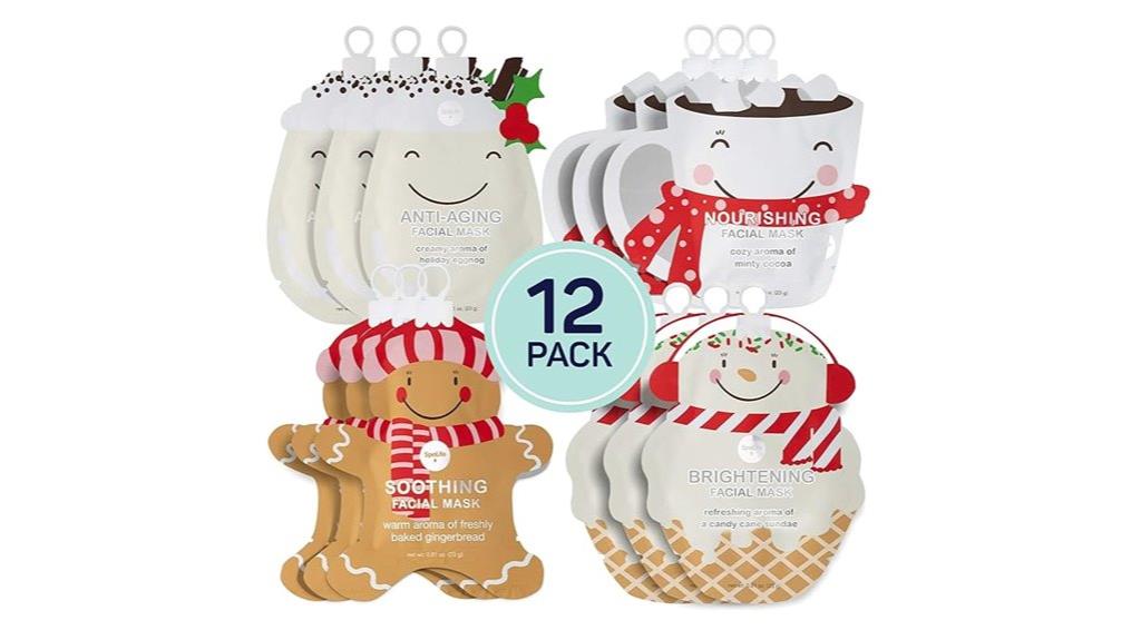 12 pack facial mask bundle