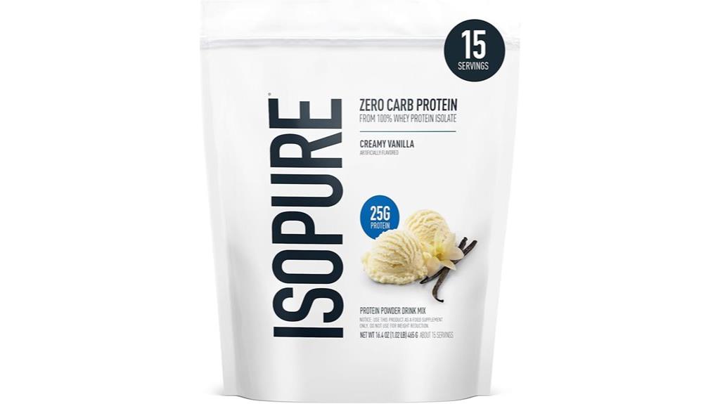 creamy vanilla 25g protein