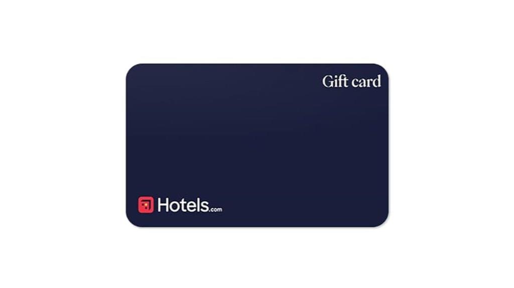 gift card for hotels
