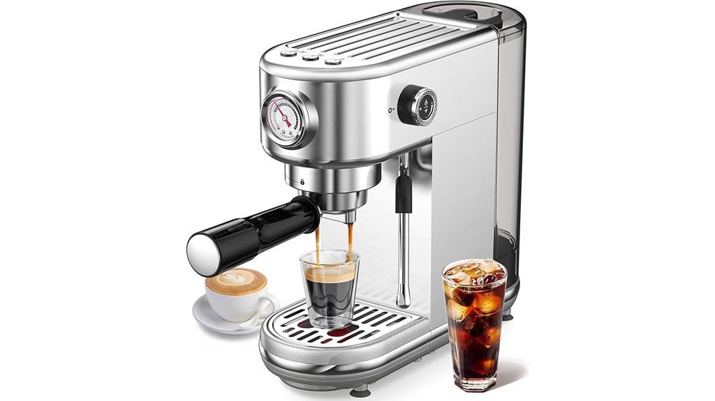high pressure milk frother espresso