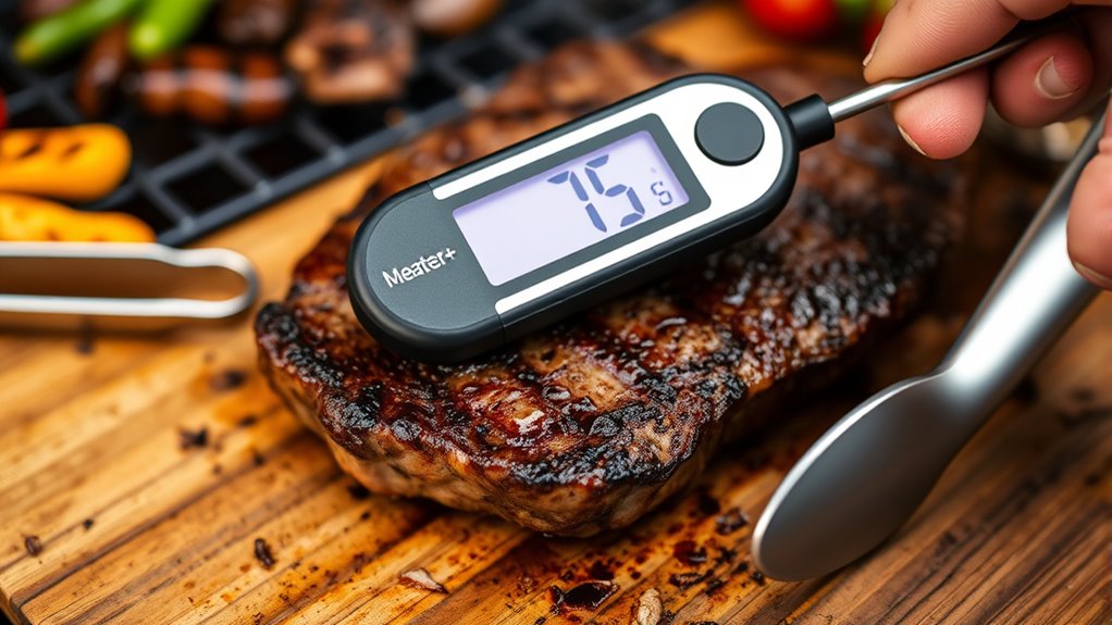 key grilling thermometer features