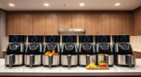 large family air fryers