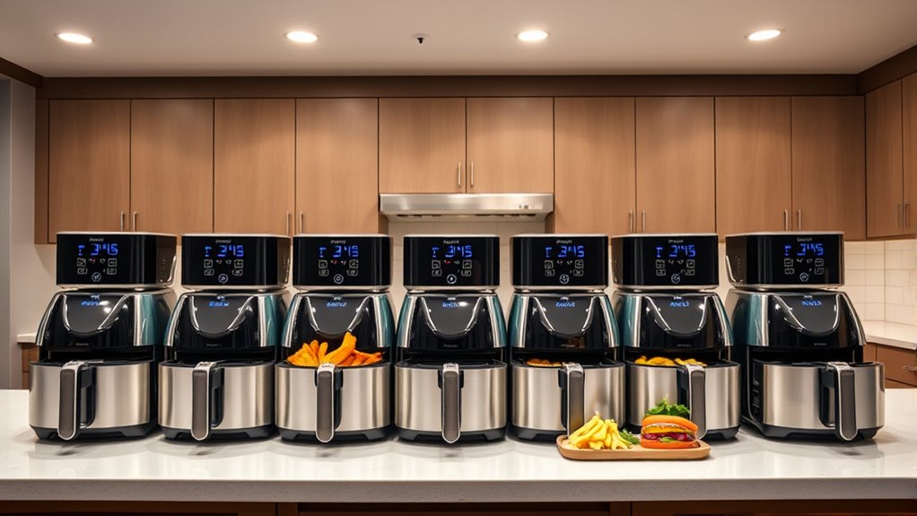 large family air fryers