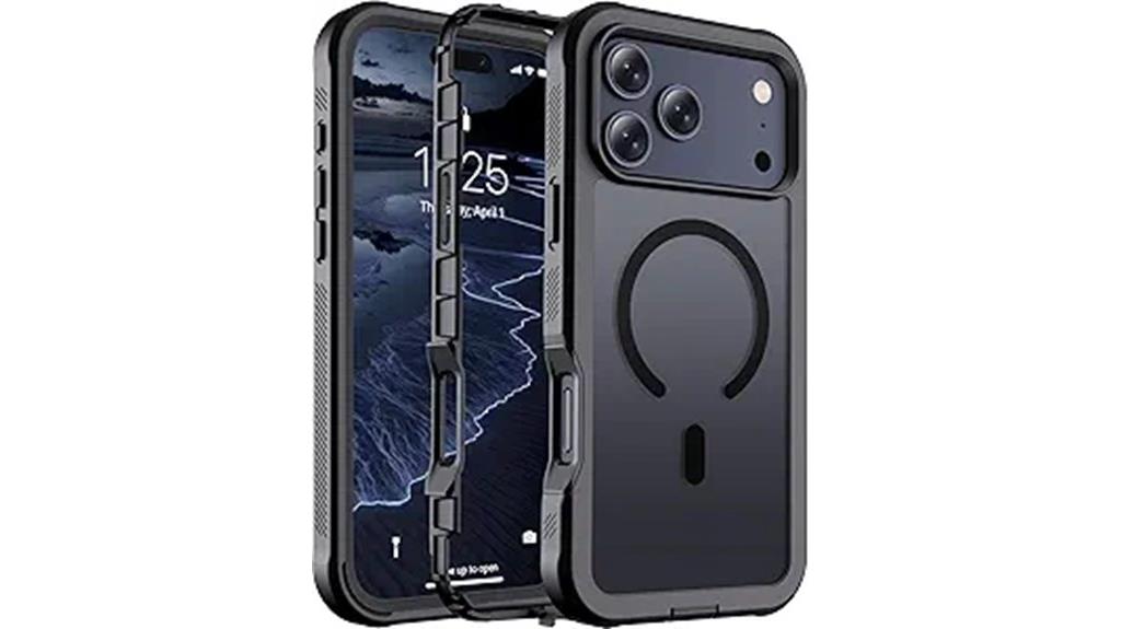 magnetic drop proof iphone case