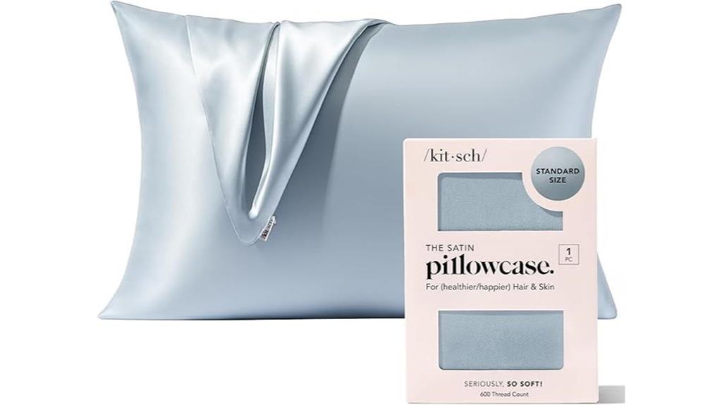 silky zippered pillowcase set