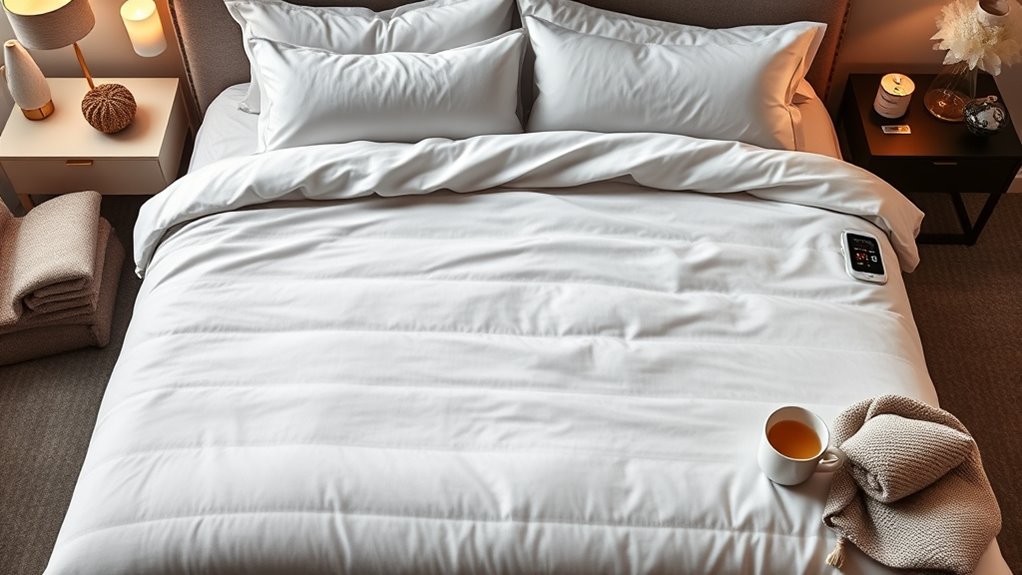 top king size electric blankets