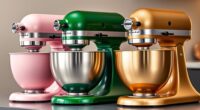top kitchenaid mixer colors