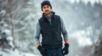 top men s heated vests